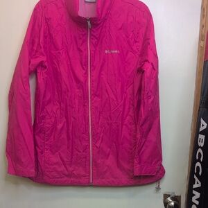 Columbia Fuchsia Lightweight Jacket